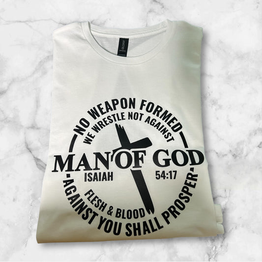 "Man Of God" Short Sleeve Shirt